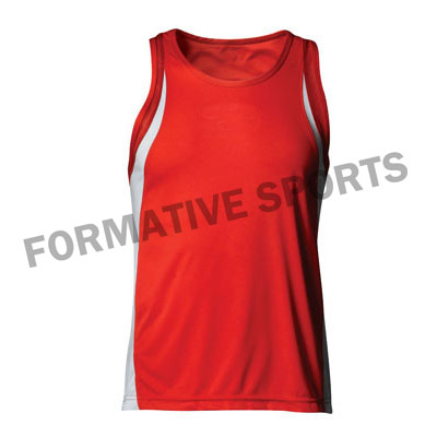 Customised Sublimated Volleyball Singlets Manufacturers in Kiribati